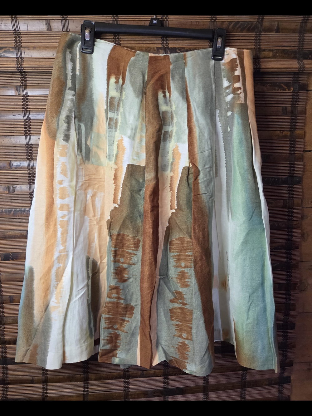 Linda Allard Ellen Tracy Watercolor Silk/Linen Blend Size 16 EXCELLENT CONDITION